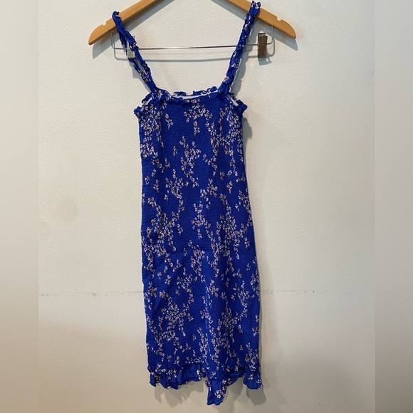 Faithfull Farrah Smocked Midi Dress Size 4 NWOT - Picture 6 of 6